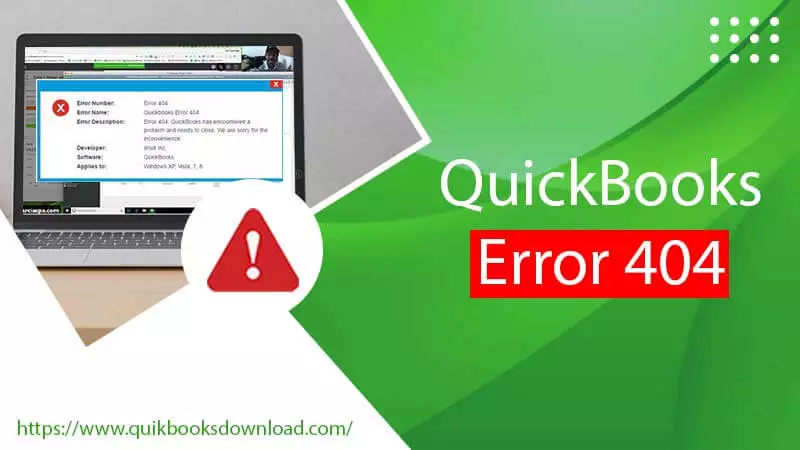 QuickBooks error 404