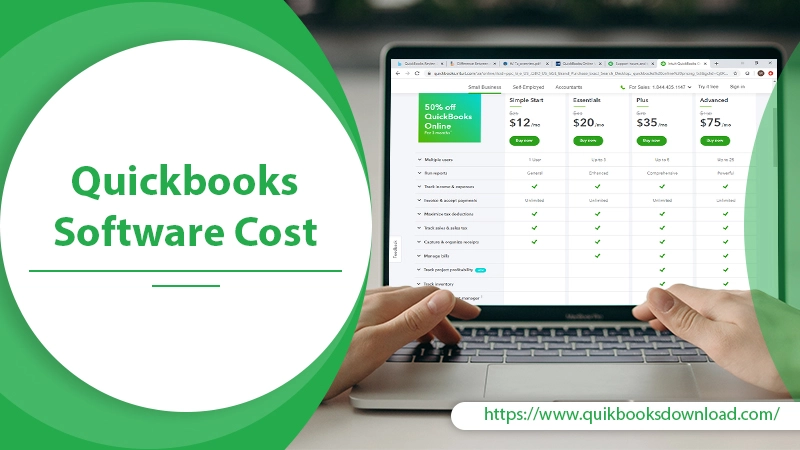 quickbooks software cost